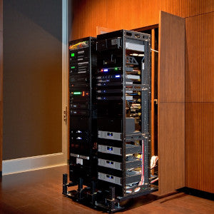 Accoustic Wood Panel Installation