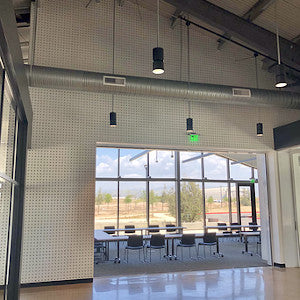 Accoustic Wood Panel Installation