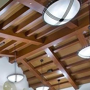 Accoustic Wood Panel Installation