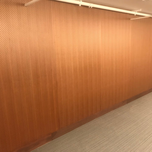 Perforated Acoustic Wood Panels for Walls and Ceilings Example