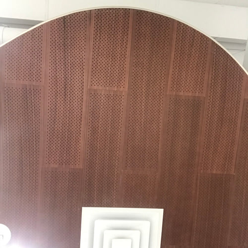 Perforated Acoustic Wood Panels for Walls and Ceilings Example