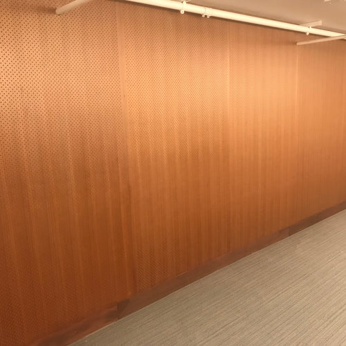 Perforated Acoustic Wood Panels Example